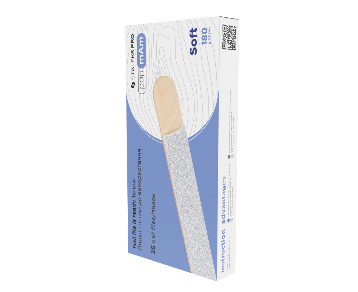 Recambios desechables blancas Papmam Para una base de madera EXPERT 22 180 grit (25 un)