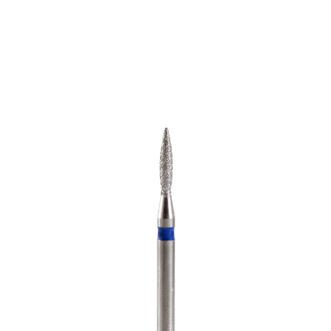 Fresa/Broca de diamante, forma de llama azul 1.8 8mm