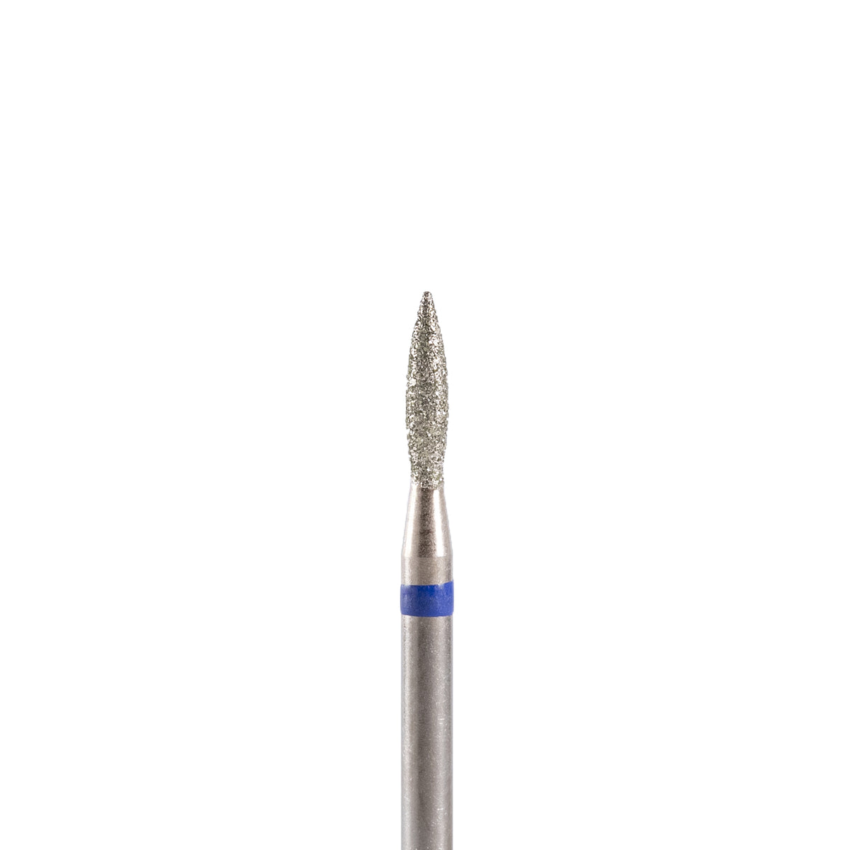 Fresa/Broca de diamante, forma de llama azul 2.1 8mm