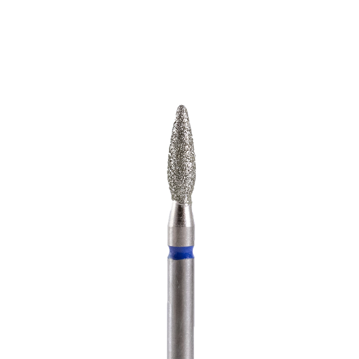 Fresa/Broca de diamante, forma de llama azul 2.5 8mm