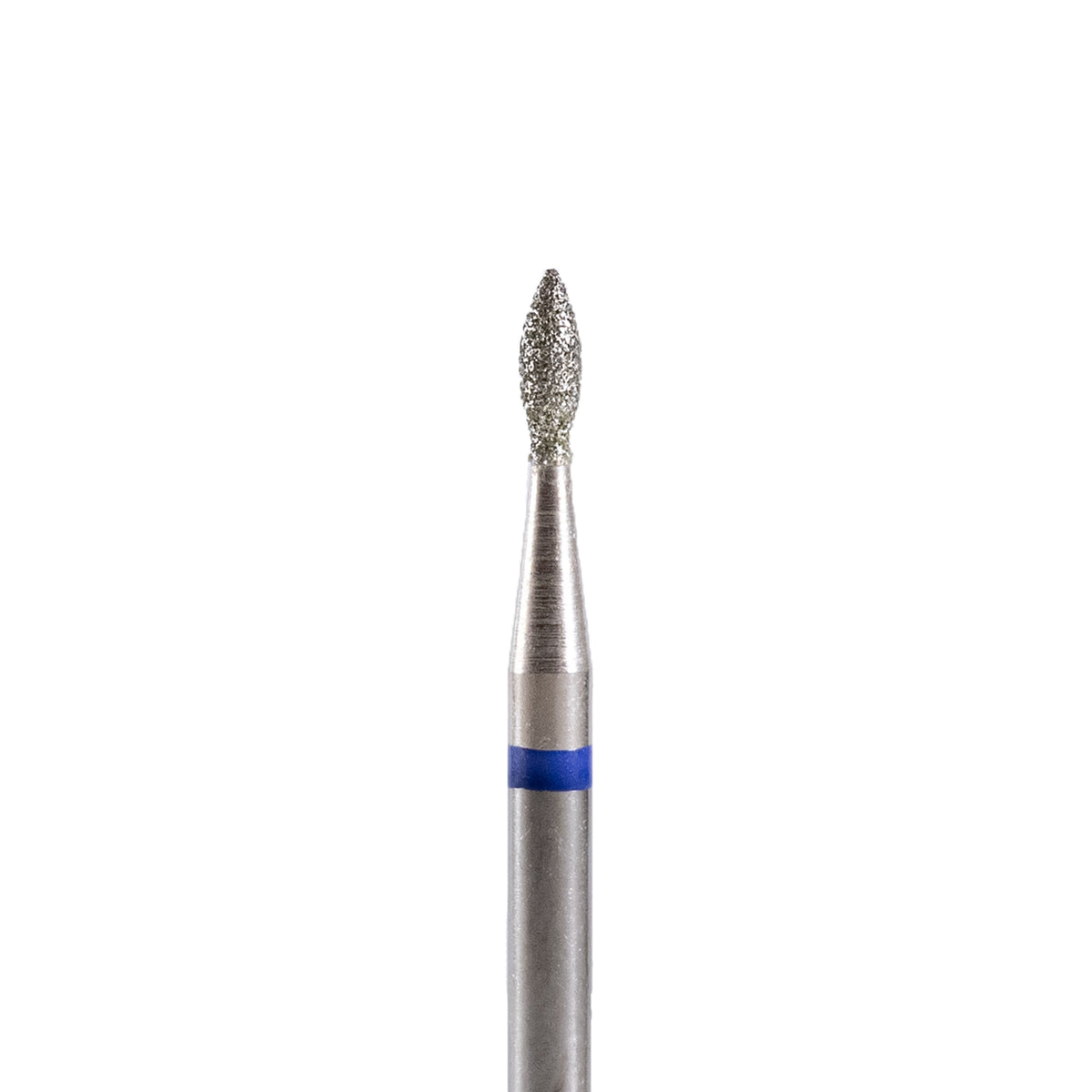Fresa/Broca de diamante, forma de oliva azul 1.8