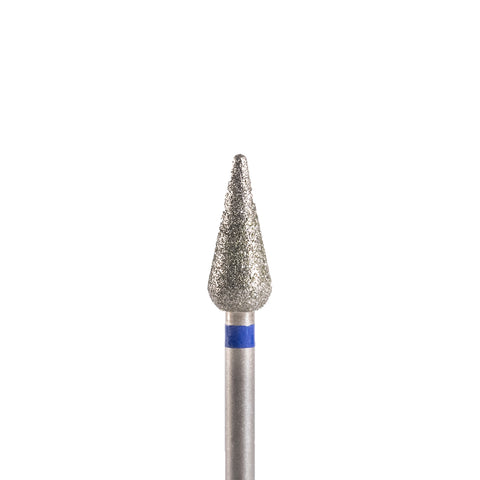 Fresa/Broca de diamante, forma de gota azul 5.0