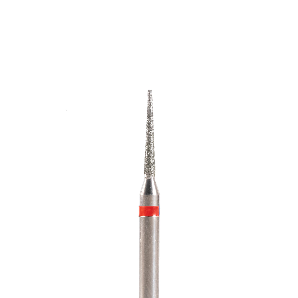 Fresa de diamante, forma de aguja roja 1.2