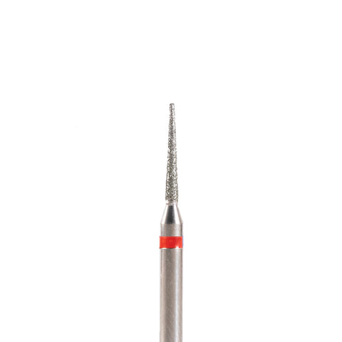 Fresa de diamante, forma de aguja roja 1.2