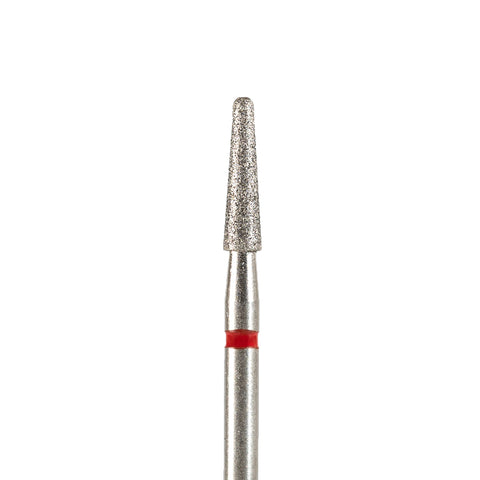 Fresa/Broca de diamante, forma de cilindrica roja 2.5