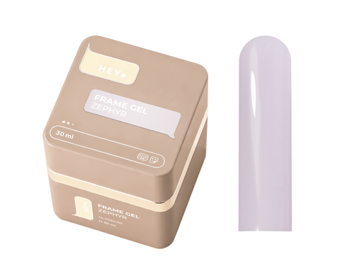 HEYLOVE Frame Builder Gel ZEPHYR 30 ml – Gel Constructor Lavanda  con Dosificador