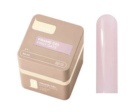 HEYLOVE Frame Builder Gel FIRST DATE 30 ml – Gel Constructor Rosa con Dosificador
