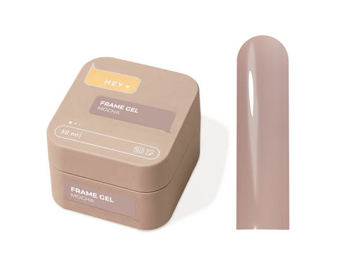 HEYLOVE Frame Builder Gel MOCHA 30 ml – Gel Constructor Beige-Café Frío