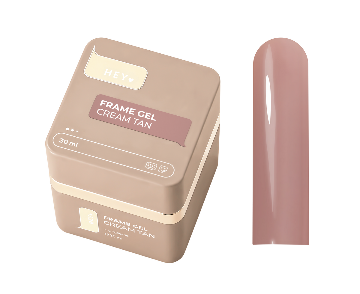 HEYLOVE Frame Builder Gel CREAM TAN 30 ml – Gel Constructor Nude  con Dosificador