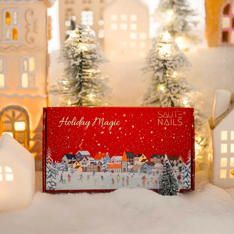 Saute Nails Coleccion Holiday Magic (5+1)