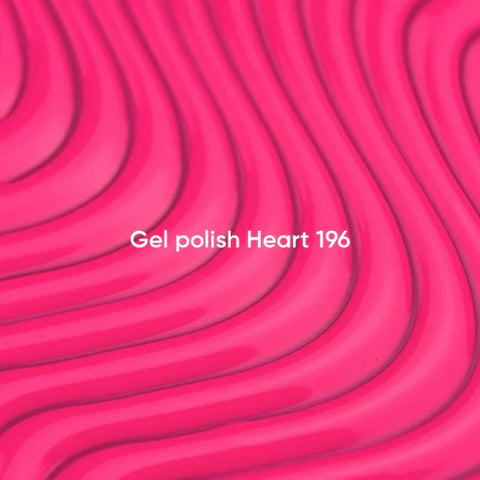 NAILSOFTHEDAY Heart 196 — esmalte semipermanente rosa neón 10 ml