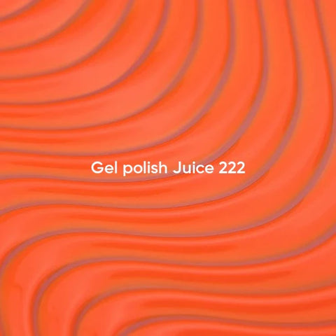 NAILSOFTHEDAY Esmalte Semipermanente Juice 222 naranja intenso 10 ml