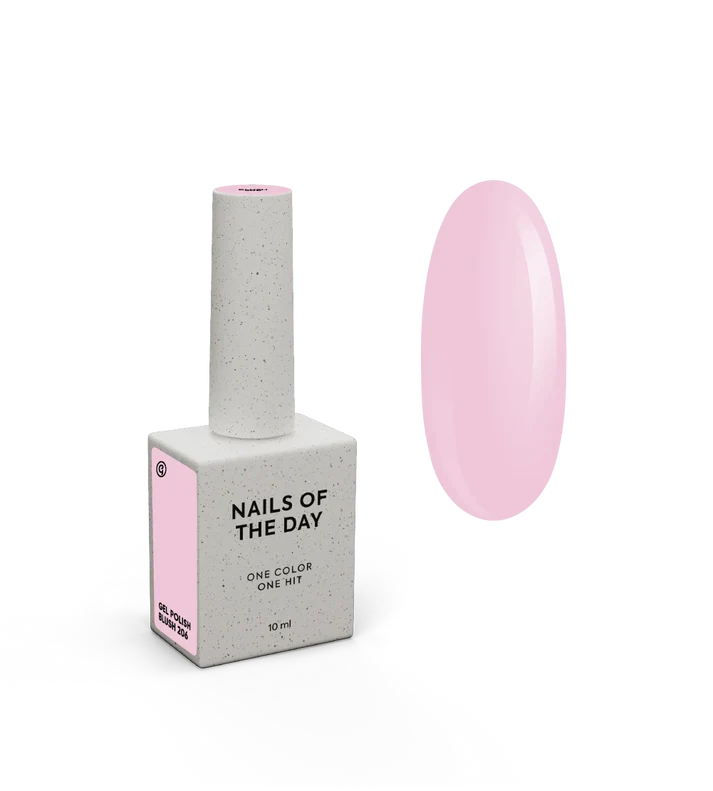 NAILSOFTHEDAY Esmalte Semipermanente Blush Color Rosa 10 ml.