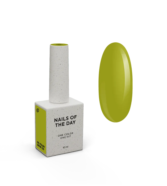 NAILSOFTHEDAY Esmalte Semipermanente Grow Color Verde 10 ml.