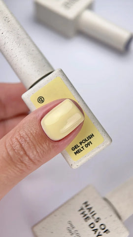 NAILSOFTHEDAY Esmalte Semipermanente Melt Color Amarillo 10 ml.
