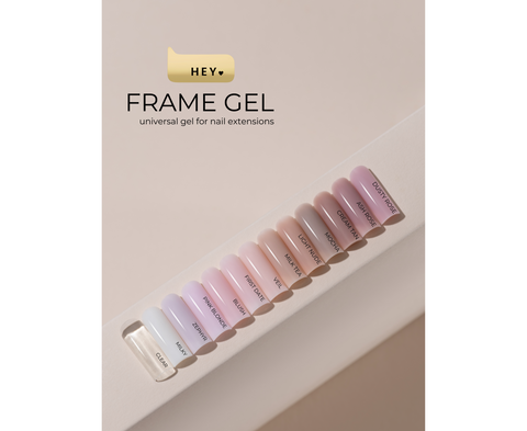 HEYLOVE Frame Builder Gel ZEPHYR 30 ml – Gel Constructor Lavanda  con Dosificador