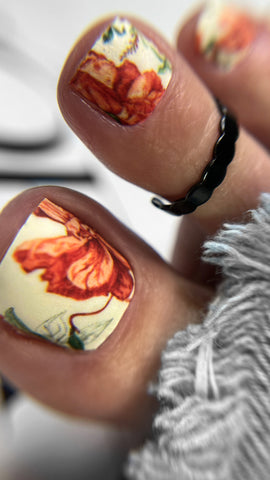 LAK Wraps para Pedicura 057