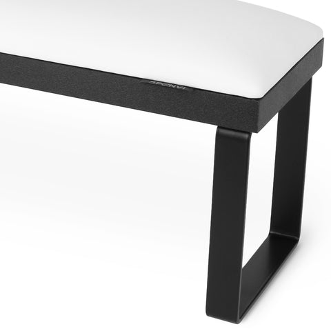 Apoyabrazo Blanco con Patas Metálicas Desmontables