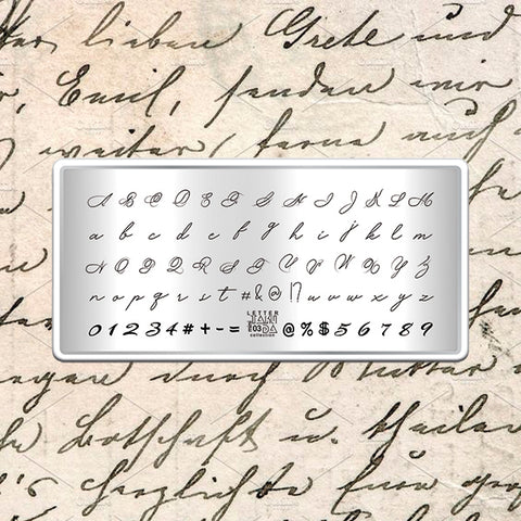 TAKIDA Mini Letter Para Estampar 03