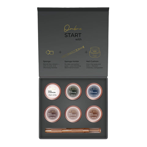 HEYLOVE Set Nail Cushion Graphite 6 un