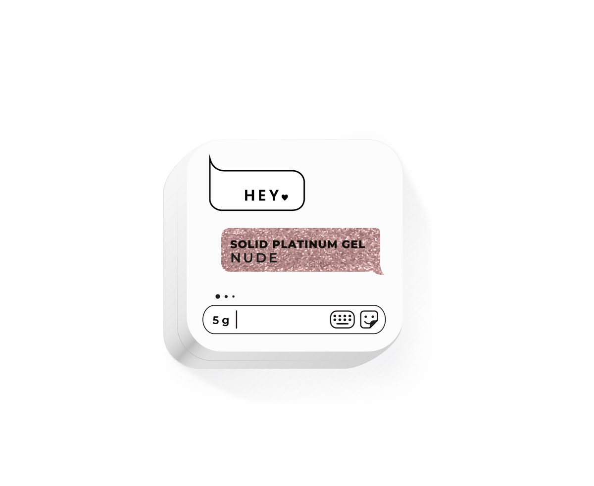 HEYLOVE Gel Paint Solid Platinum Nude 5g