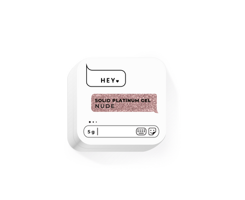 HEYLOVE Gel Paint Solid Platinum Nude 5g