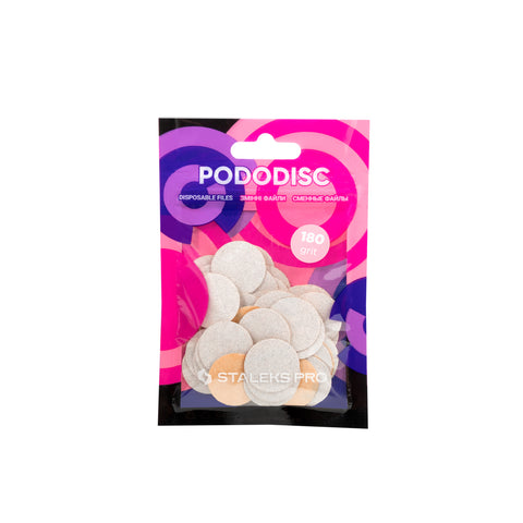 Recambios desechables para pododisco tamaño L(25mm) 180 grit (50 un)