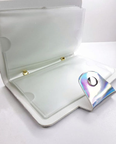 Álbum holográfico para 20 placas de stamping 6x12 cm