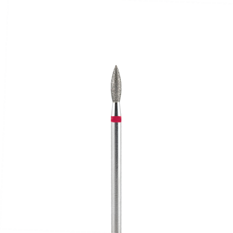 Fresa de diamante, forma de llama roja 2.3