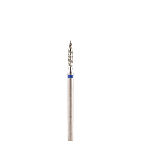 Fresa/Broca de diamante, forma de llama azul 1.8 T