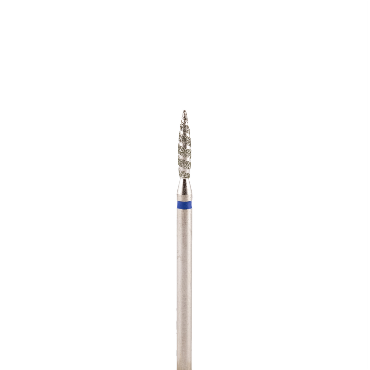 Fresa/Broca de diamante, forma de llama azul 2.1 T