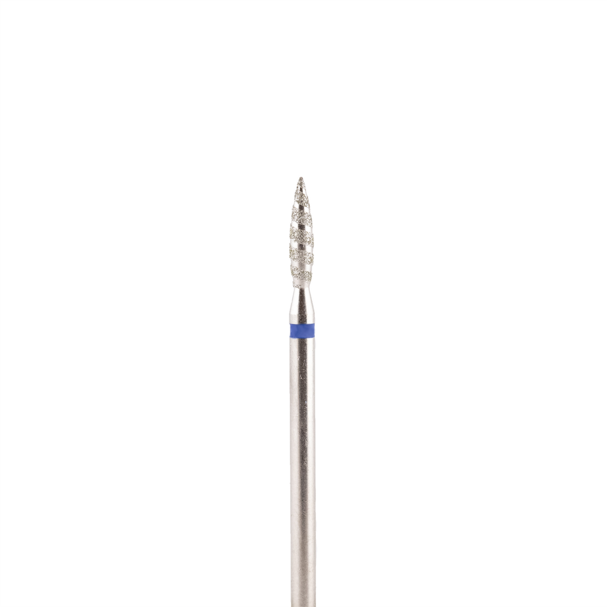 Fresa/Broca de diamante, forma de llama azul 2.3 T