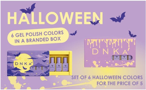 DNKa’ Halloween Box – Set de 5+1(gratis) Esmaltes Semipermanentes 12 ml