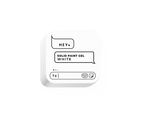 HEYLOVE Gel Paint Solid White 5g