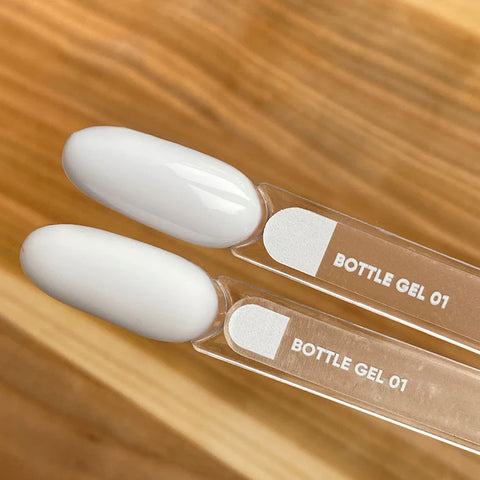 NAILSOFTHEDAY Bottle gel 01 – Color Blanco Gel Súper Fuerte 10 ml