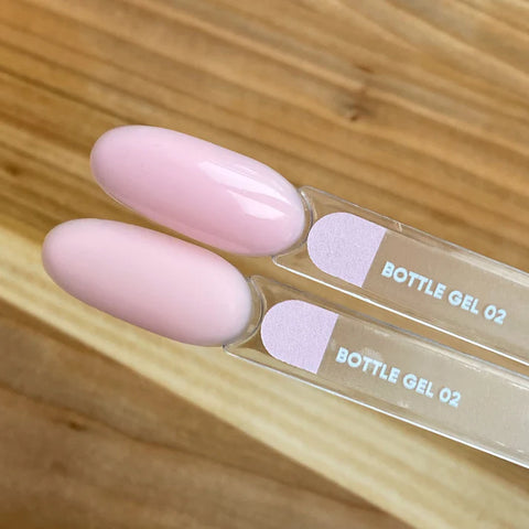 NAILSOFTHEDAY Bottle gel 02 – Color Rosa pálido gel súper fuerte  10 ml