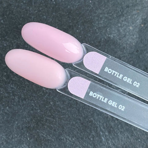 NAILSOFTHEDAY Bottle gel 02 – Color Rosa pálido gel súper fuerte  10 ml