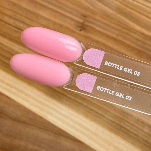 NAILSOFTHEDAY Bottle gel 03 – Color Rosa Claro Gel Súper Fuerte 10 ml