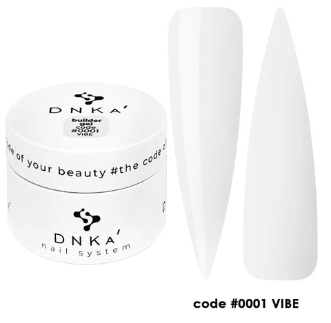 DNKa Builder Gel. #0001 Vibe(Transparente)