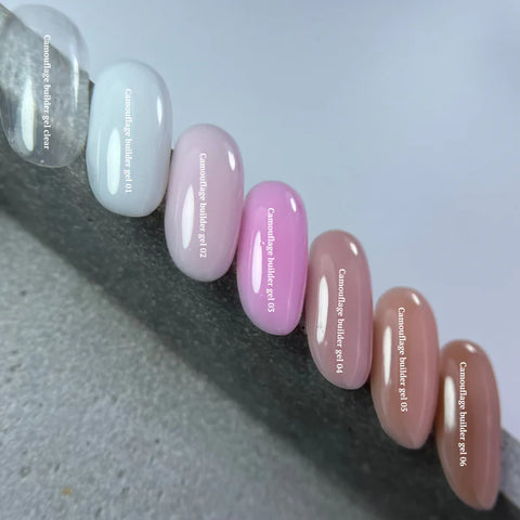 NAILSOFTHEDAY Camouflage builder gel 05-Camuflaje Color Marrón Claro 30 g