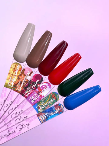 LUNAMOON Coleccion Navidad( 6unidades) 8ml