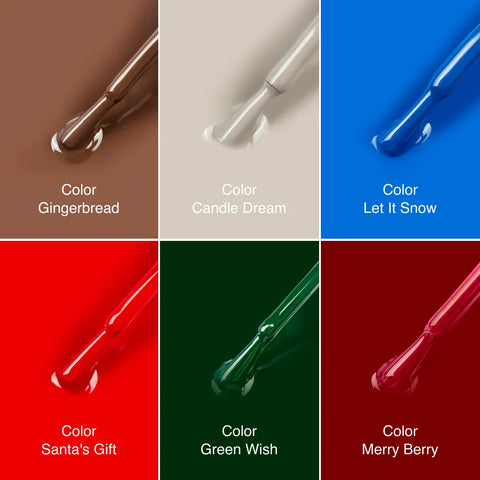 LUNAMOON Coleccion Navidad( 6unidades) 8ml