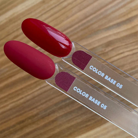 NAILSOFTHEDAY Color base 05 Rojo Oscuro 10 ml