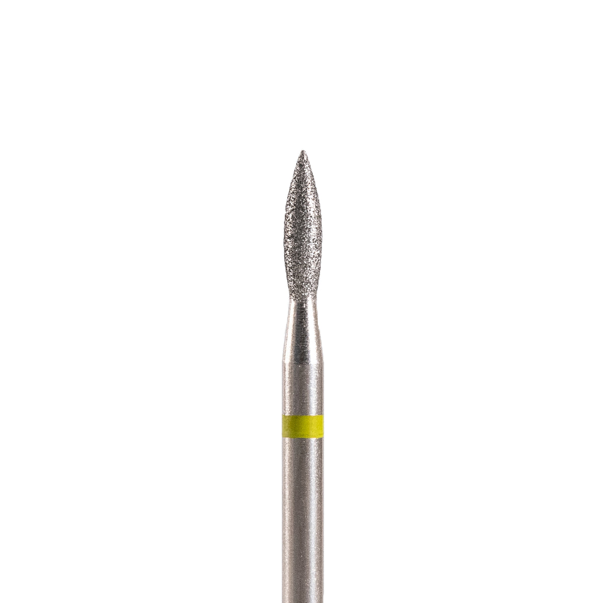 Fresa de diamante, forma de llama amarilla 2.1