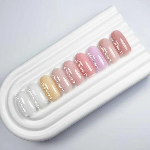 Nailsoftheday Cover base NEW Formula 12-Beige Rosado 10 ml