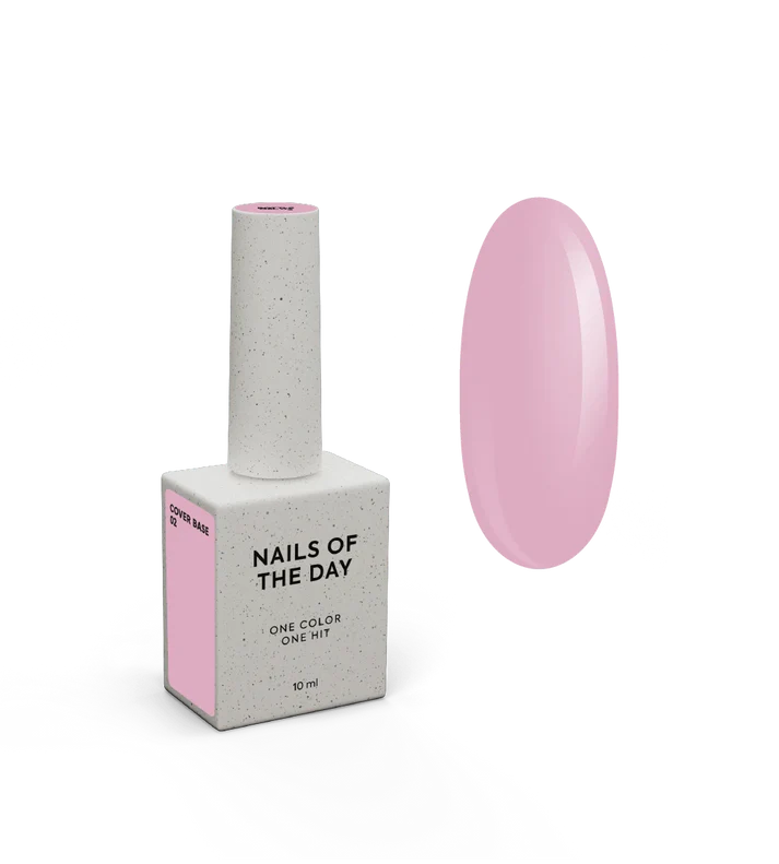 Nailsoftheday Cover base New Fórmula 02 Rosa Nude 10 ml