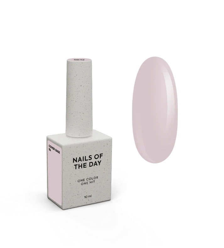 Nailsoftheday Cover base New Fórmula 04-Rosa Polvo 10 ml