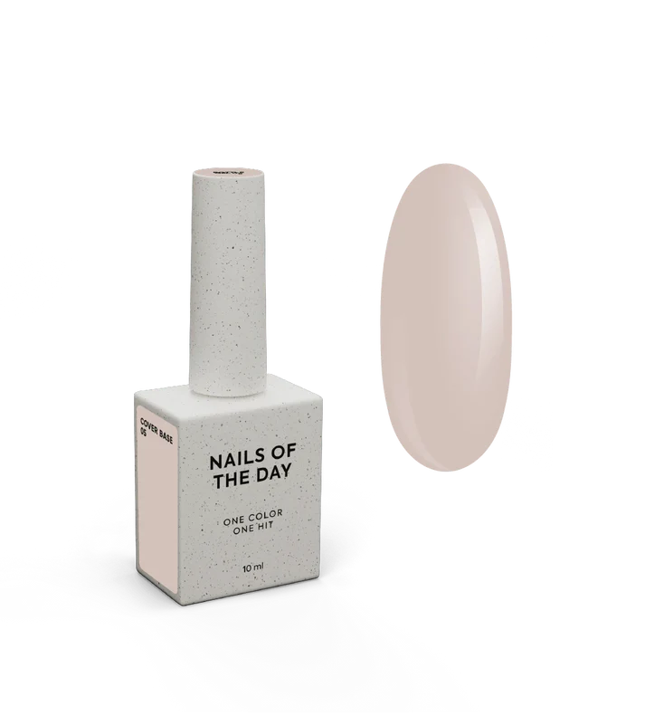 Nailsoftheday Cover base NEW Formula 05 Caramelo Frío 10 ml