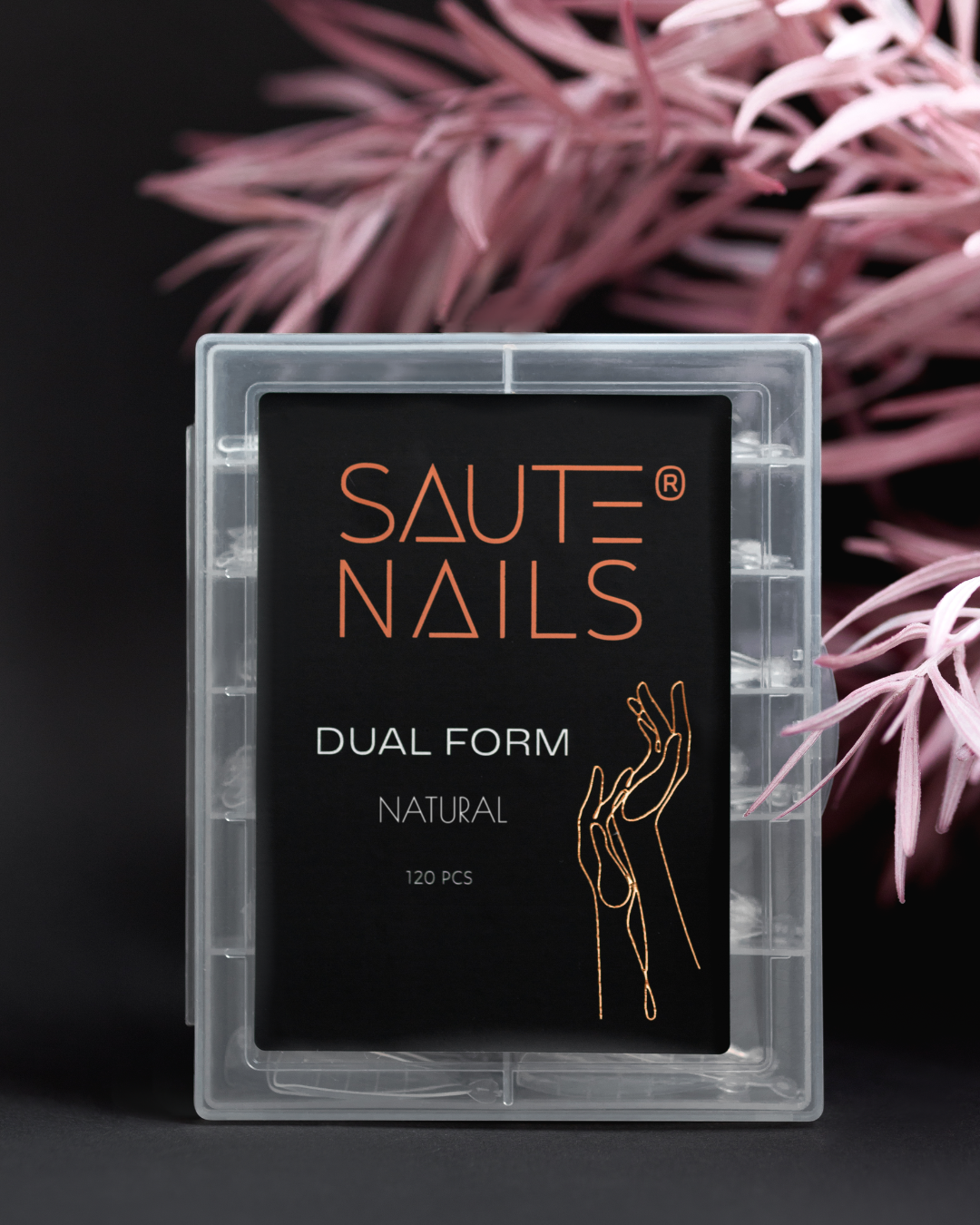 Saute Nails Dual Form  Natural