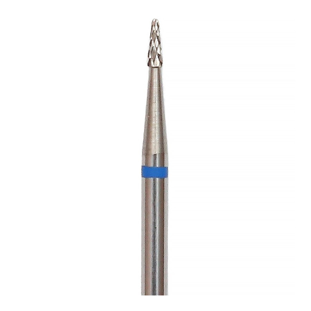 Fresa/Broca de carburo mini azul